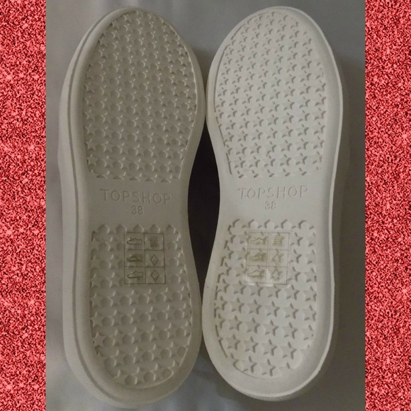 *HP* TOPSHOP Embellished Trainer Platform Sneaker - Picture 7 of 8